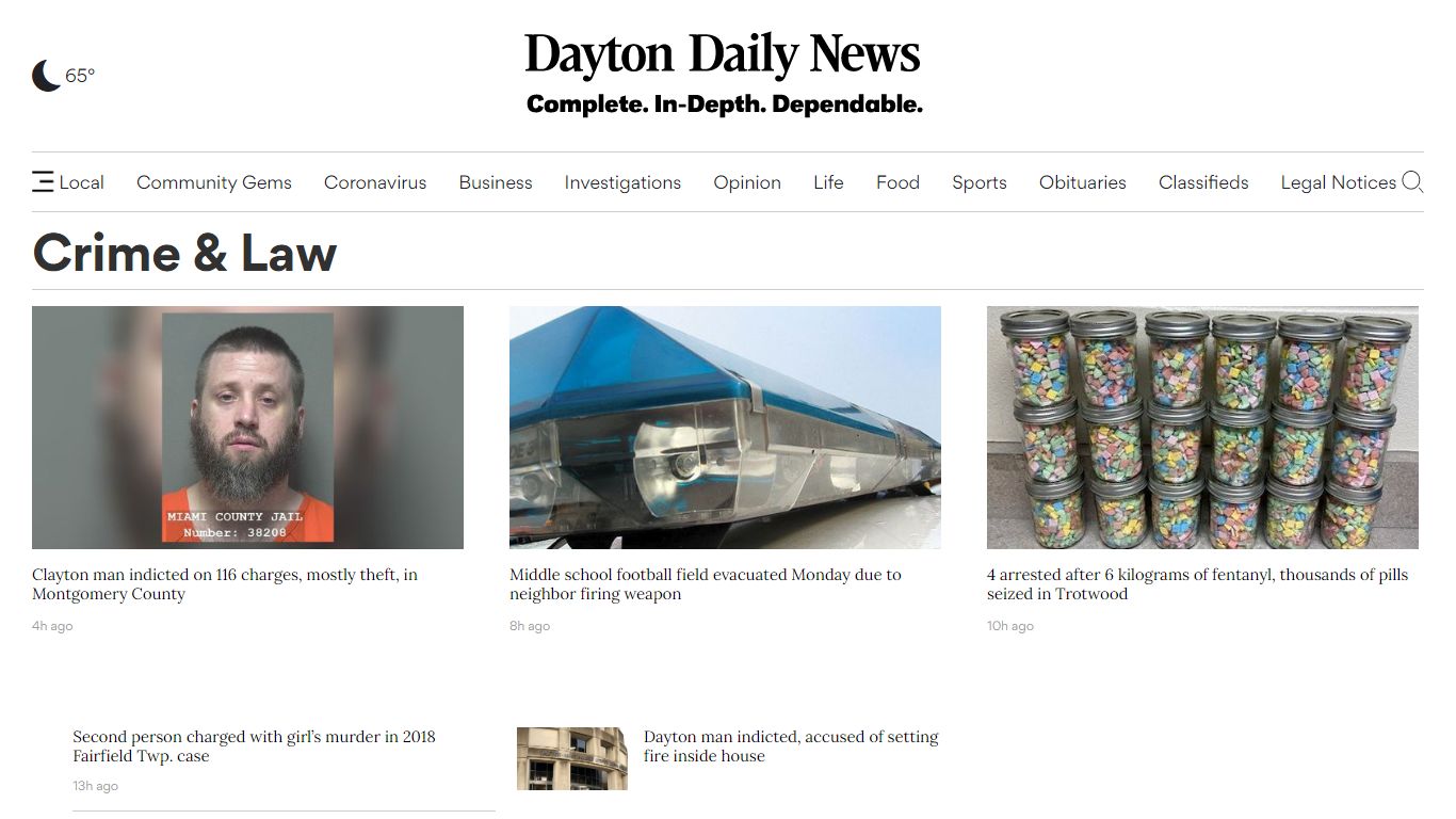 Dayton Crime News | Crime, Courts, Bookings, Mugshots