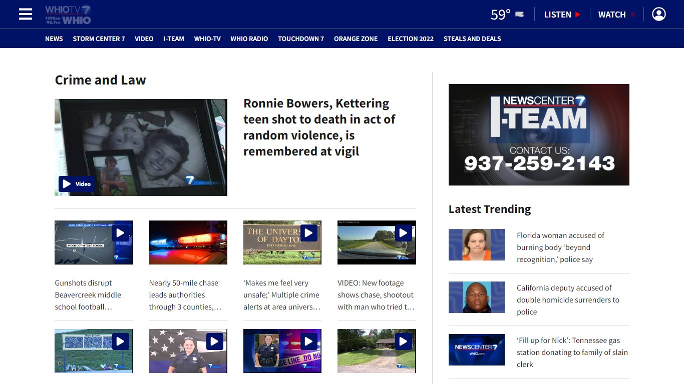 Dayton Crime: News, Crime Maps & Jail Mugshots - WHIO TV 7 and WHIO Radio